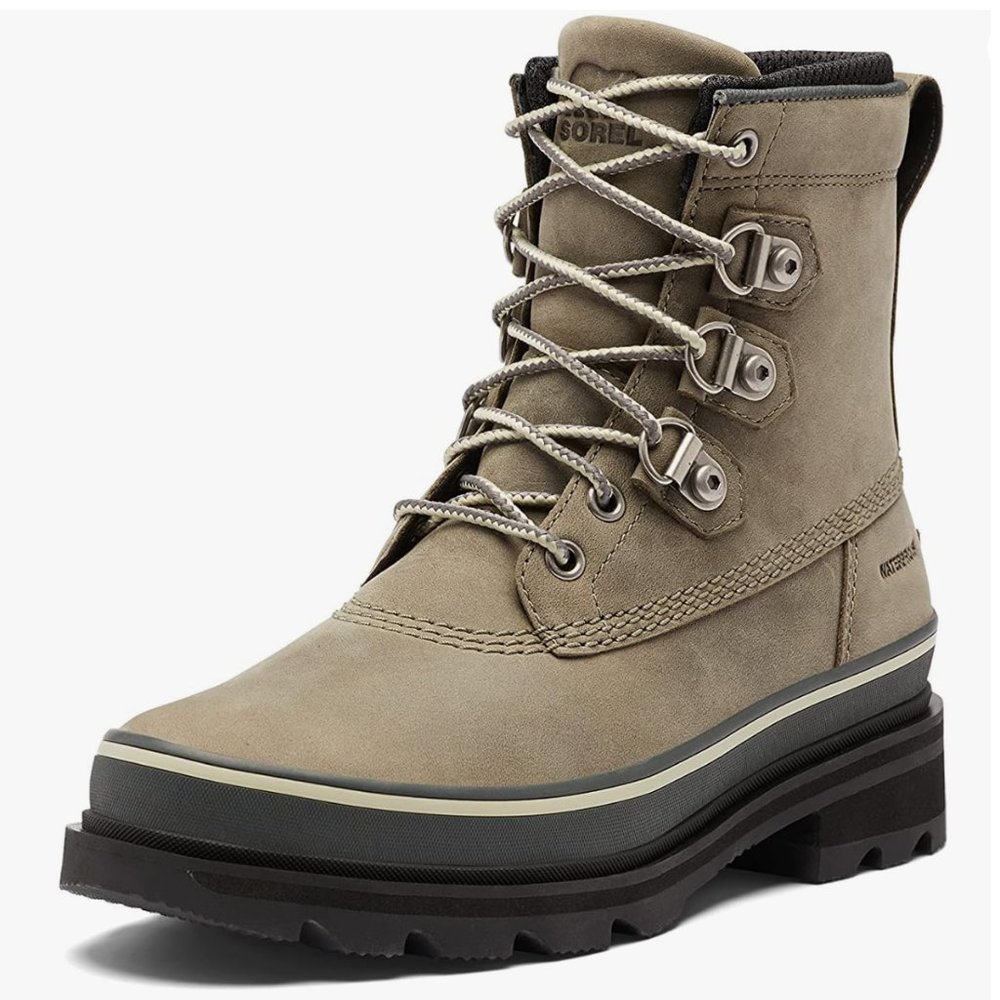 Sorel Women's Lennox Street Rain Boot — Waterproof Leather Boots Size 7.5